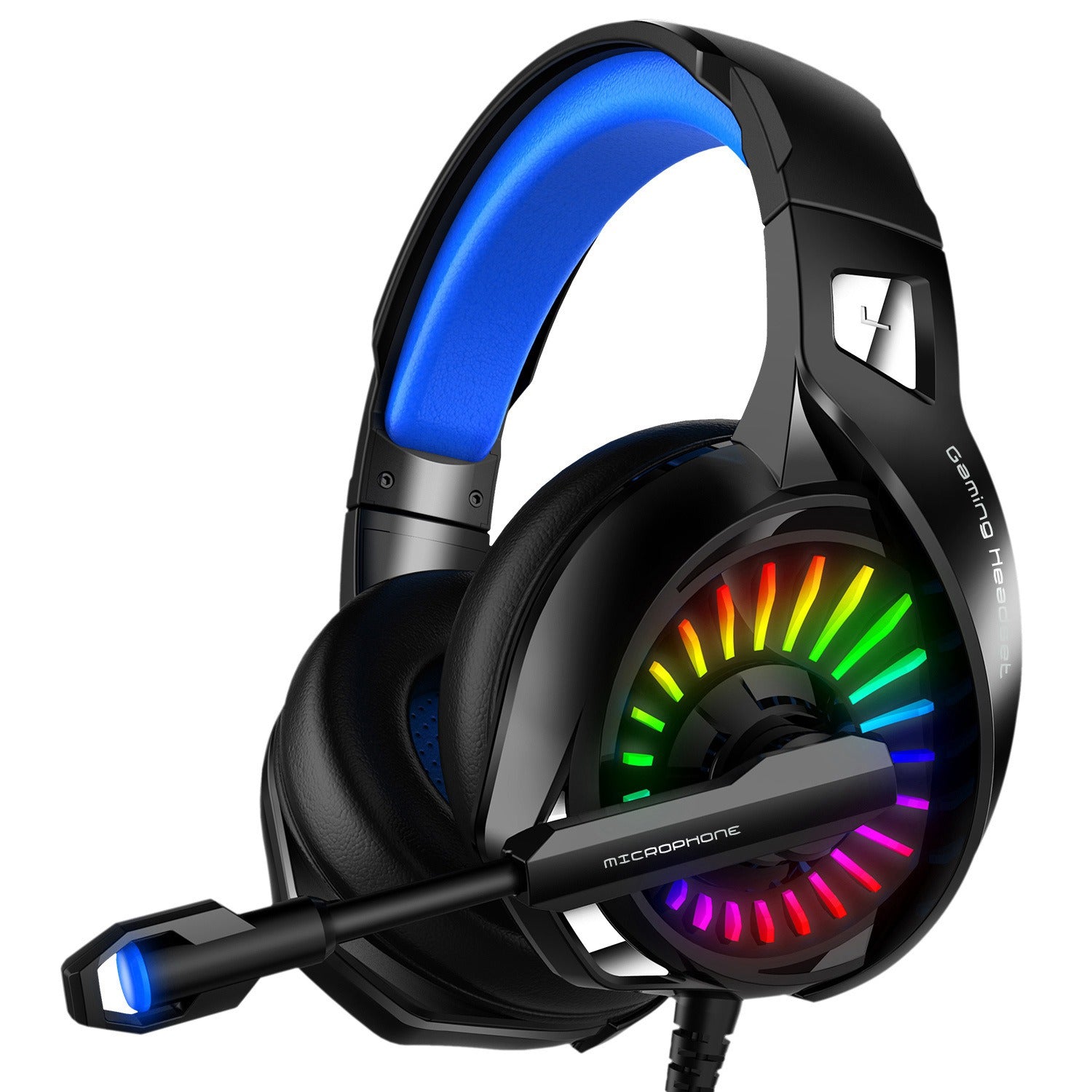 IMYB A20 Wired Over-Ear E-sports Headphone RGB LED Light Stereo Gaming Headset with Rotatable Microphone IMYB A20 Wired Over-Ear E-sports Headphone RGB LED Light Stereo Gaming Headset with Rotatable Microphone